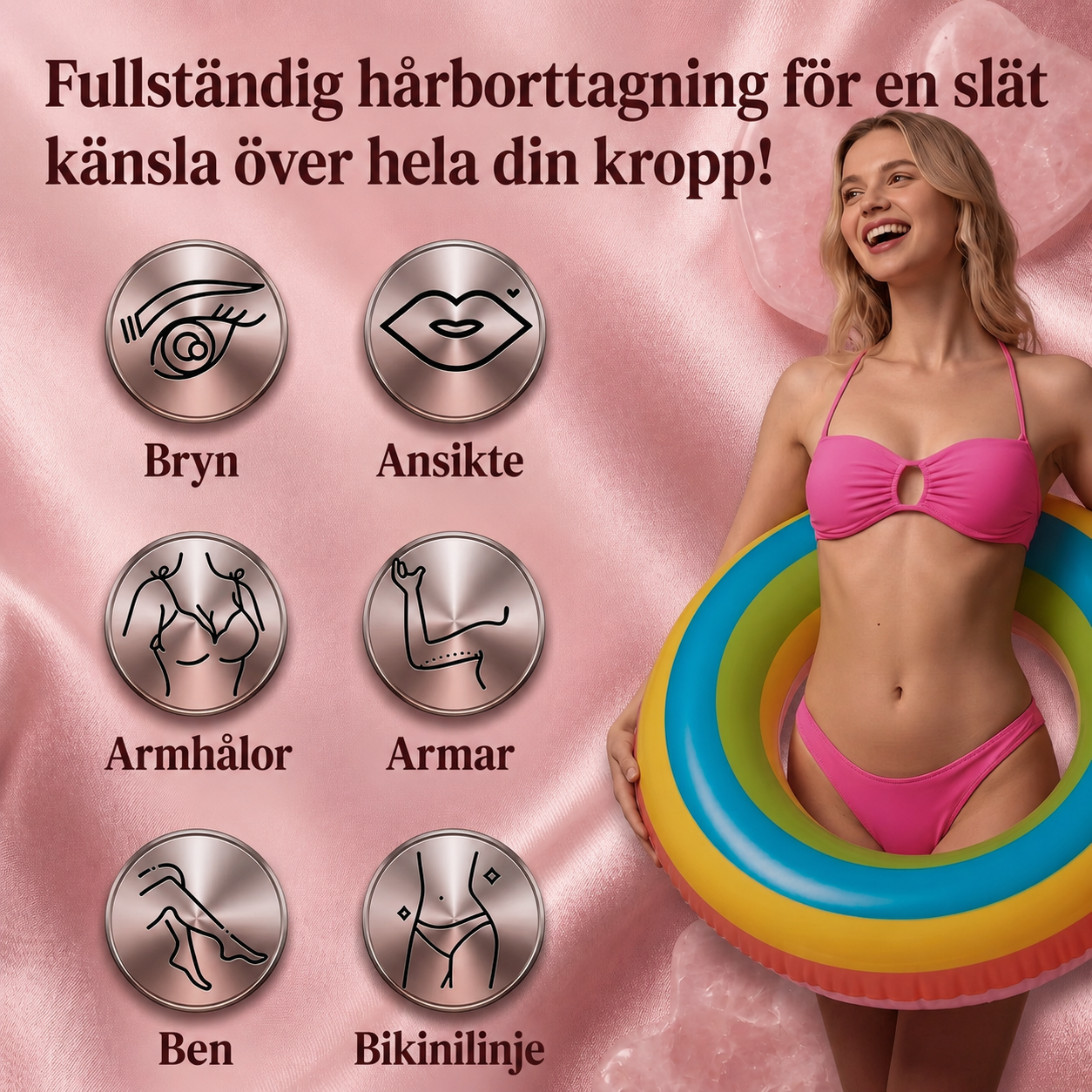 Verdea - SmoothTrim Rakapparat för Kvinnor | 2-i-1 vattentålig